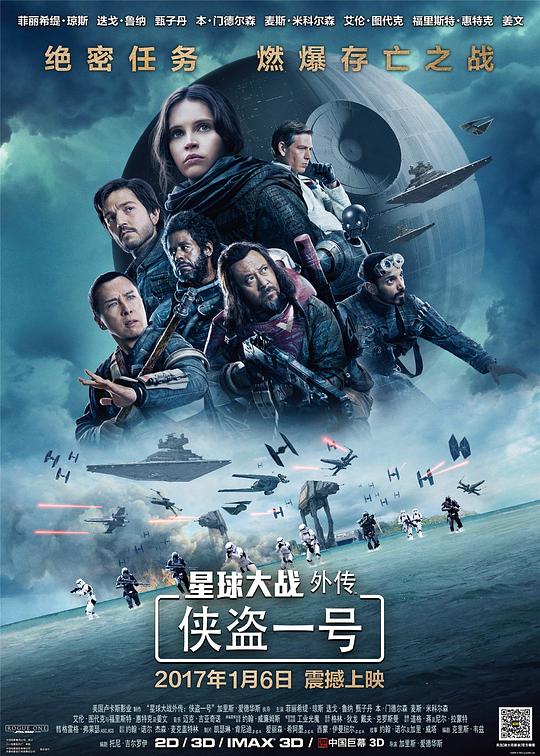 星球大战外传:侠盗一号 电影海报