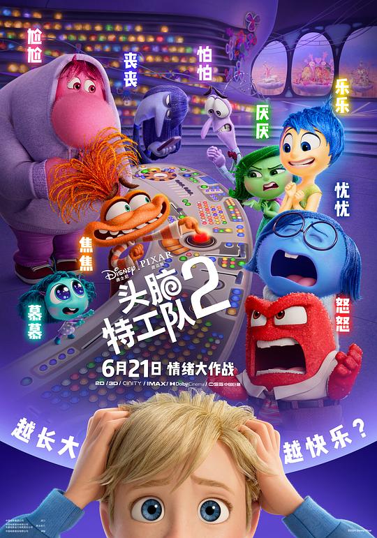 头脑特工队2 电影海报